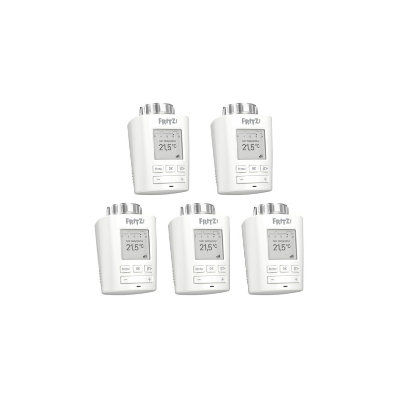 AVM FRITZ!DECT 301, Heizungsthermostat(5er Pack, Outlet)