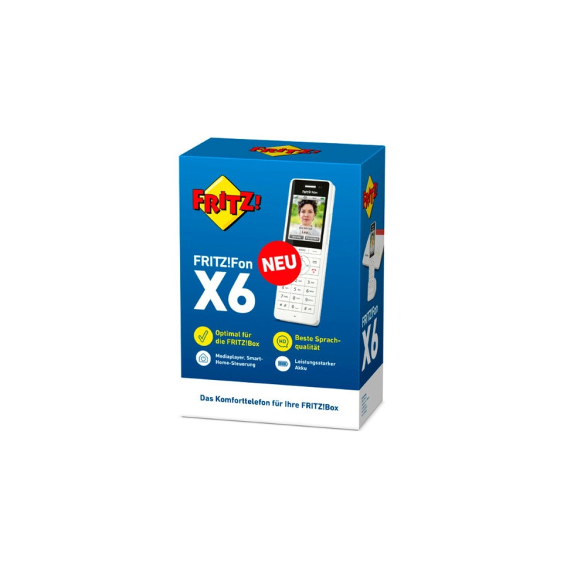 AVM Fritz! Fon X6, analoges Telefon(weiß, Outlet)