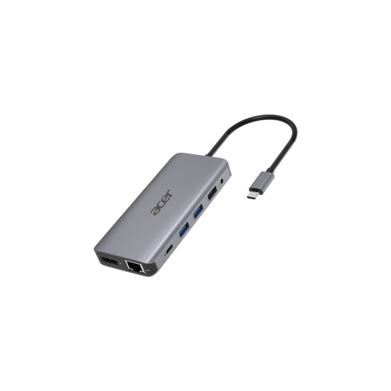 Acer 12-in-1 Type C Dongle, Dockingstation(silber, HDMI, USB-A)