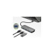 Acer Multi-Port Adapter, Dockingstation(silber, USB-C, HDMI, USB-A)