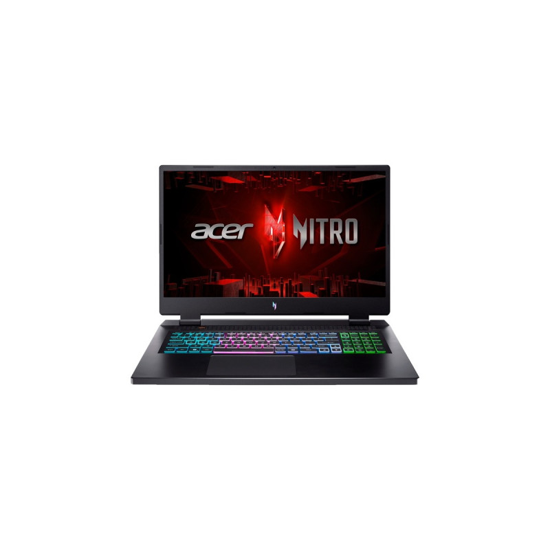 Acer Nitro 17 (AN17-41-R23G), Gaming-Notebook(schwarz, Windows 11 Home 64-Bit, 43.9 cm (17.3 Zoll) & 165 Hz Display, 512 GB SSD)