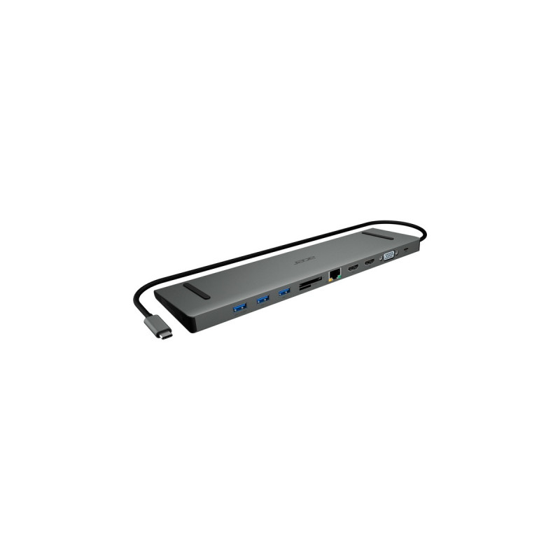 Acer USB Type-C Dockingstation(grau, HDMI, USB, VGA, LAN)