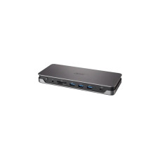 Acer USB Type-C Gen1 Dock - EU Netzkabel, Dockingstation(grau, HDMI, DisplayPort, USB, LAN)