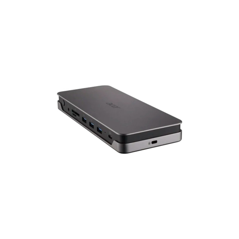 Acer USB Type-C Gen1 Dock - EU Netzkabel, Dockingstation(grau, HDMI, DisplayPort, USB, LAN)