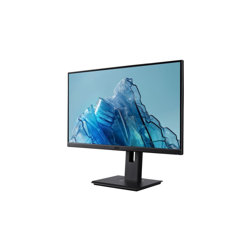 Acer Vero B247Ybmiprzxv, LED-Monitor(60.5 cm (23.8 Zoll), schwarz, FullHD, IPS, HDMI, DisplayPort, VGA, Audio-Ausgang, USB)