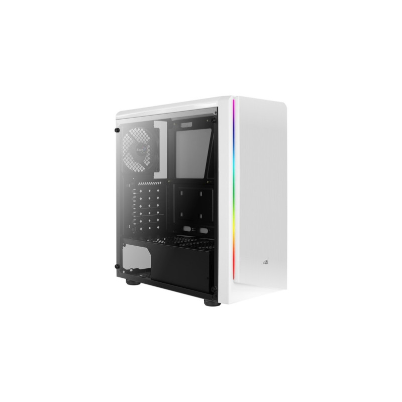 Aerocool ACCM-PV13012.21, Tower-Gehäuse(weiß/schwarz, Window-Kit)