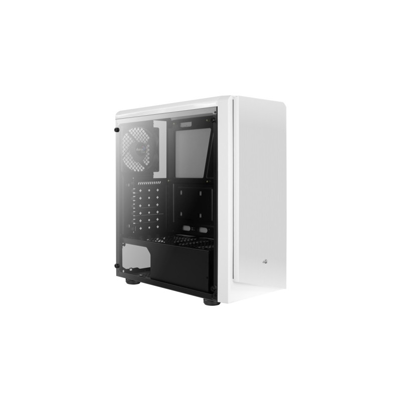 Aerocool ACCM-PV13012.21, Tower-Gehäuse(weiß/schwarz, Window-Kit)