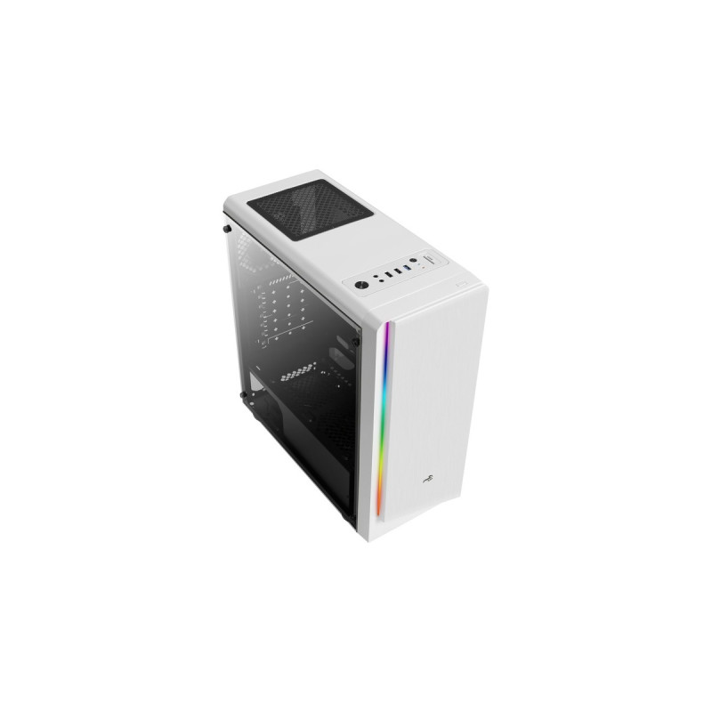 Aerocool ACCM-PV13012.21, Tower-Gehäuse(weiß/schwarz, Window-Kit)