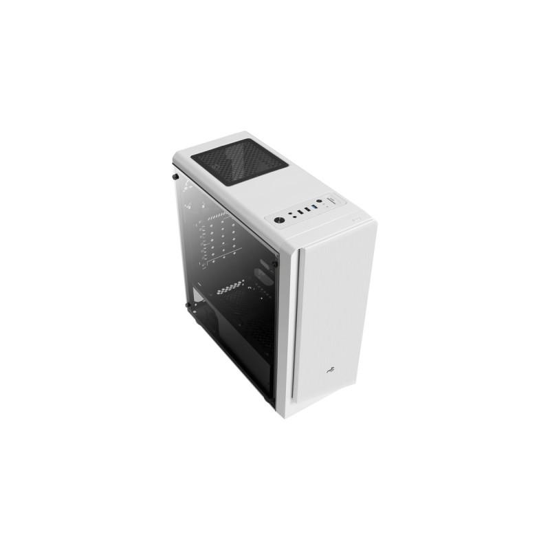 Aerocool ACCM-PV13012.21, Tower-Gehäuse(weiß/schwarz, Window-Kit)