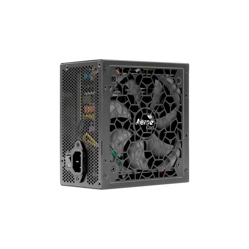 Aerocool AERO 80+ White 500W, PC-Netzteil(schwarz, 2x PCIe, 500 Watt)