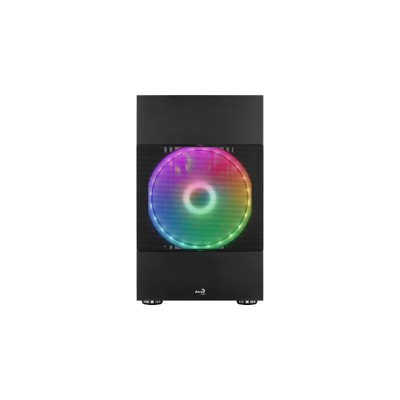 Aerocool Atomic v2, Tower-Gehäuse(schwarz, Tempered Glass, Version inkl. GPU-Bracket)