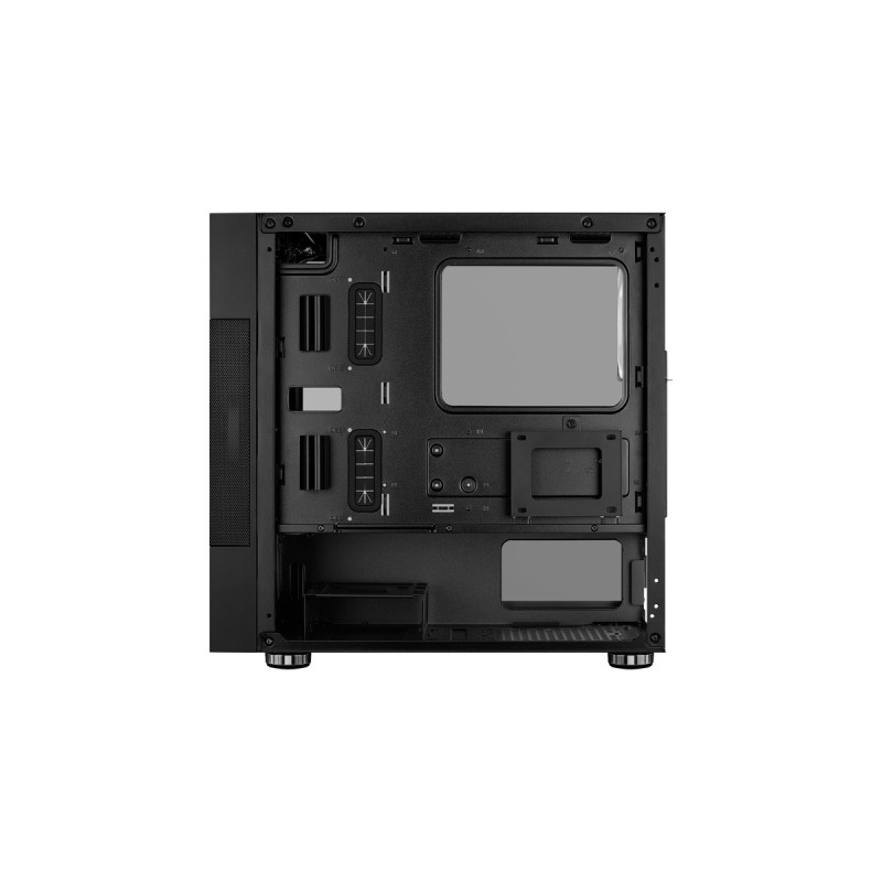 Aerocool Atomic v2, Tower-Gehäuse(schwarz, Tempered Glass, Version inkl. GPU-Bracket)