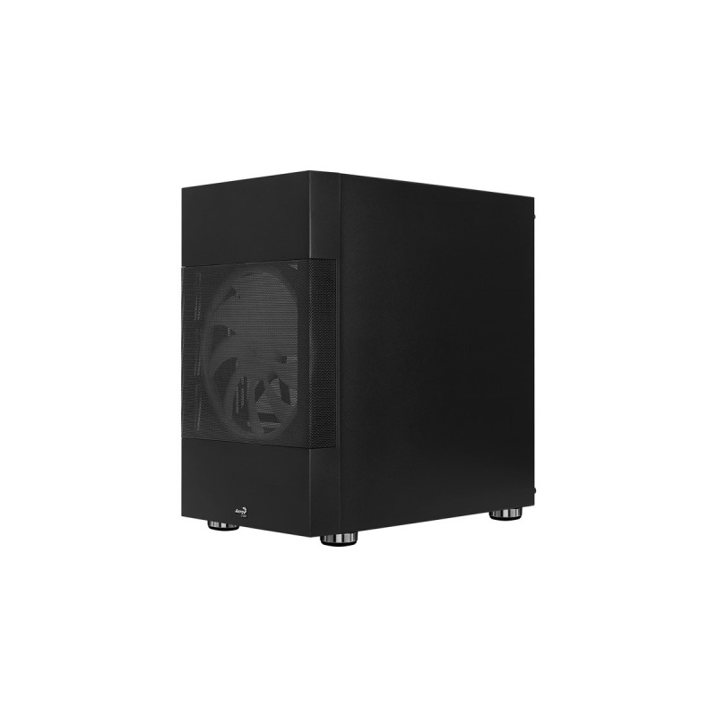 Aerocool Atomic v2, Tower-Gehäuse(schwarz, Tempered Glass, Version inkl. GPU-Bracket)