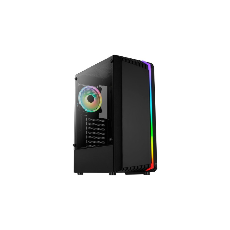 Aerocool Bionic-G v2 TG, Tower-Gehäuse(schwarz, Tempered Glass)