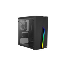 Aerocool Bolt Mini, Tower-Gehäuse(schwarz, Window-Kit)