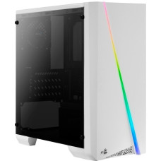 Aerocool Cylon Mini, Tower-Gehäuse(weiß/schwarz, Window-Kit)