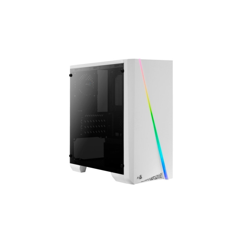 Aerocool Cylon Mini, Tower-Gehäuse(weiß/schwarz, Window-Kit)