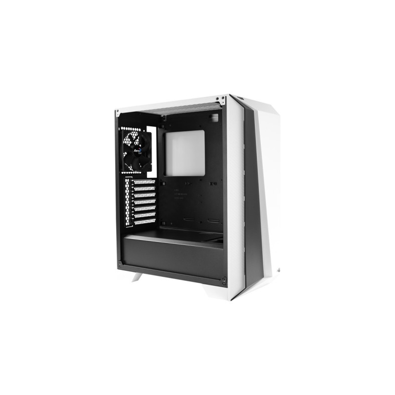 Aerocool Cylon Pro, Tower-Gehäuse(weiß/schwarz, Tempered Glass)