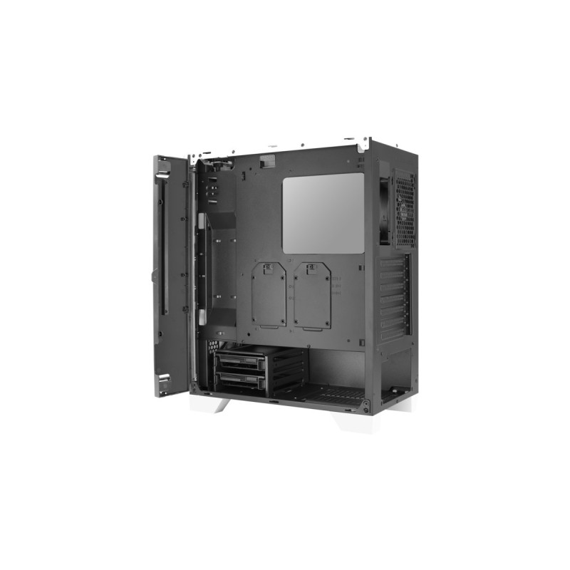 Aerocool Cylon Pro, Tower-Gehäuse(weiß/schwarz, Tempered Glass)