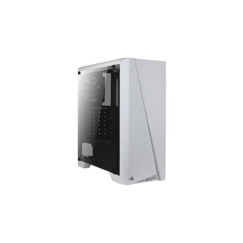 Aerocool Cylon White, Tower-Gehäuse(weiß, Window-Kit)