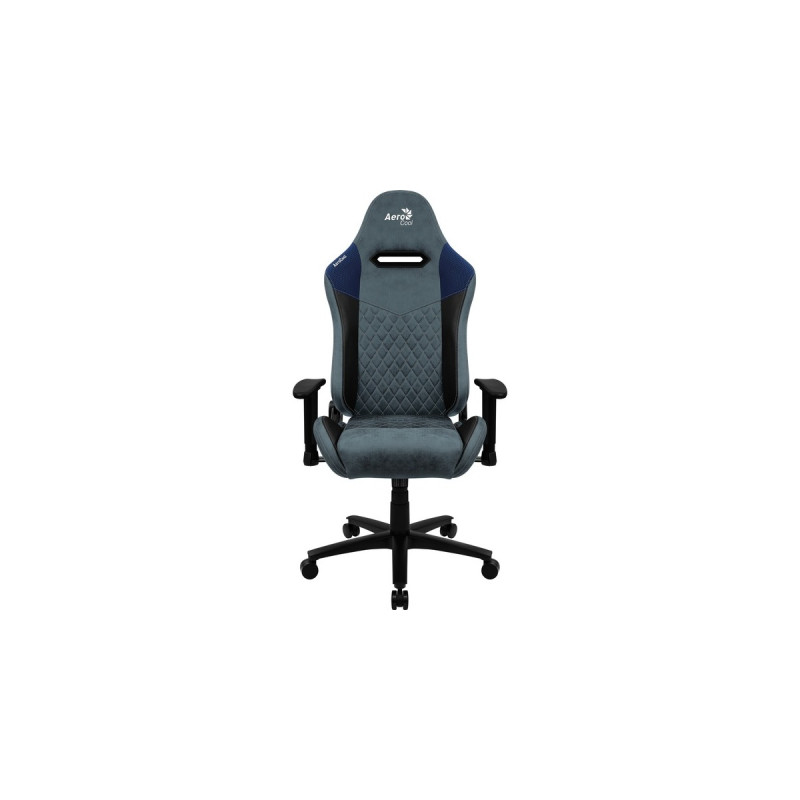 Aerocool DUKE, Gaming-Stuhl(blaugrau/blau, Steel Blue)