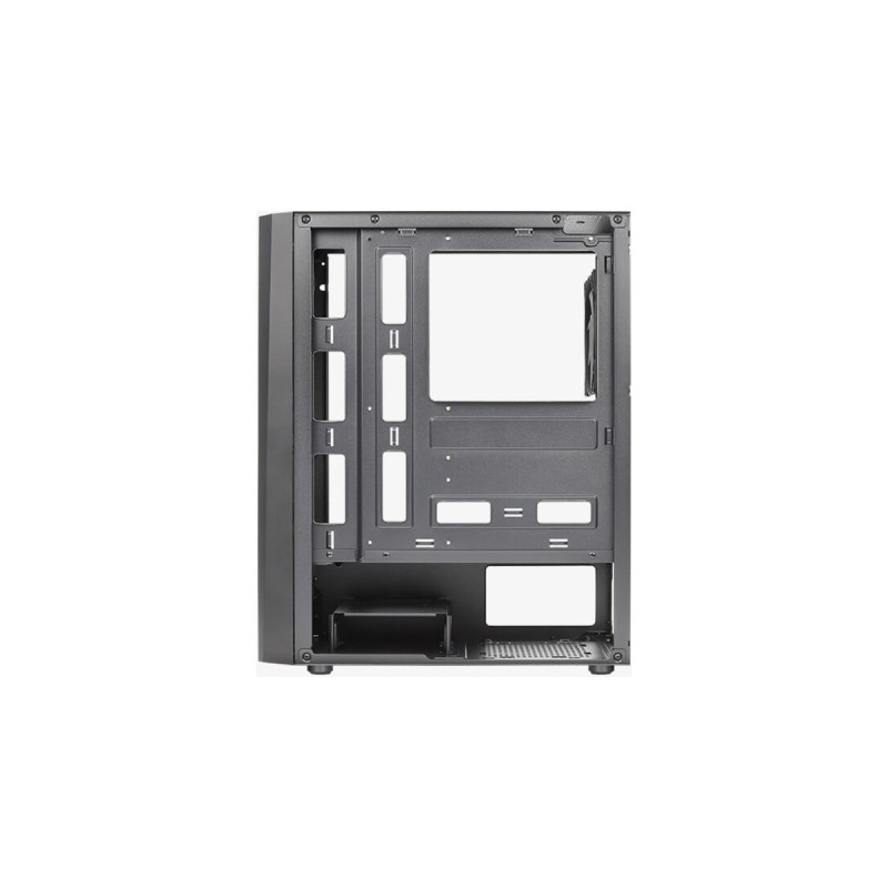 Aerocool Delta G-BK-v1, Tower-Gehäuse(schwarz, Tempered Glass)