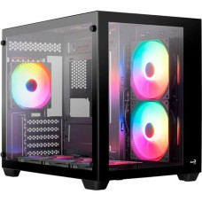 Aerocool Dryft Mini-BK-v1 , Tower-Gehäuse(schwarz)