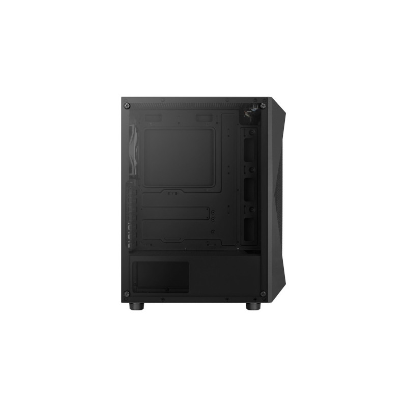 Aerocool Falcon G-BK-v2, Tower-Gehäuse(schwarz, Tempered Glass, Outlet)