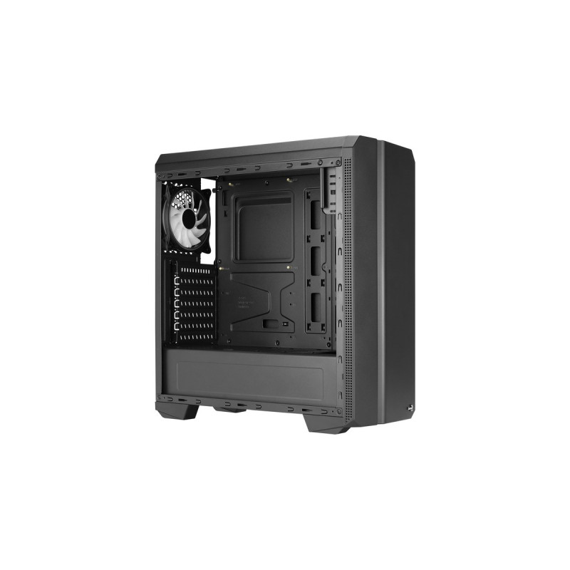 Aerocool Genesis ARGB, Tower-Gehäuse(schwarz, Seitenteil aus Acryl)