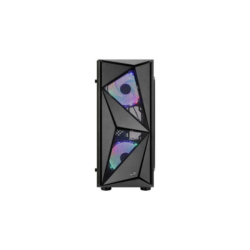 Aerocool Glider TG, Tower-Gehäuse(schwarz, Tempered Glass)