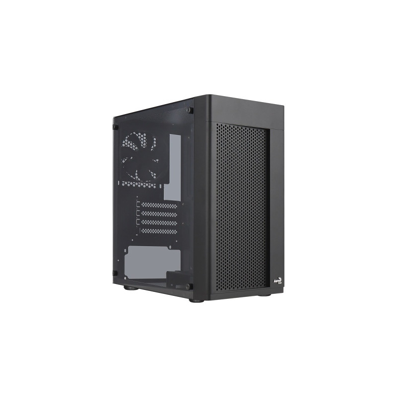 Aerocool Hexform G-BK-v1, Tower-Gehäuse(schwarz, Tempered Glass)