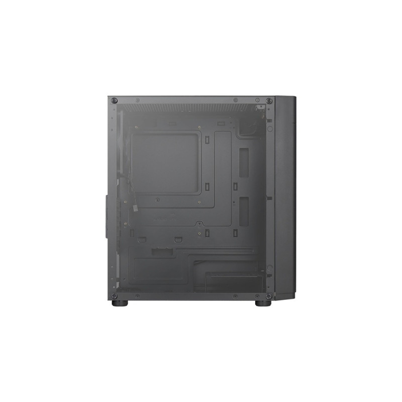 Aerocool Hexform G-BK-v1, Tower-Gehäuse(schwarz, Tempered Glass)