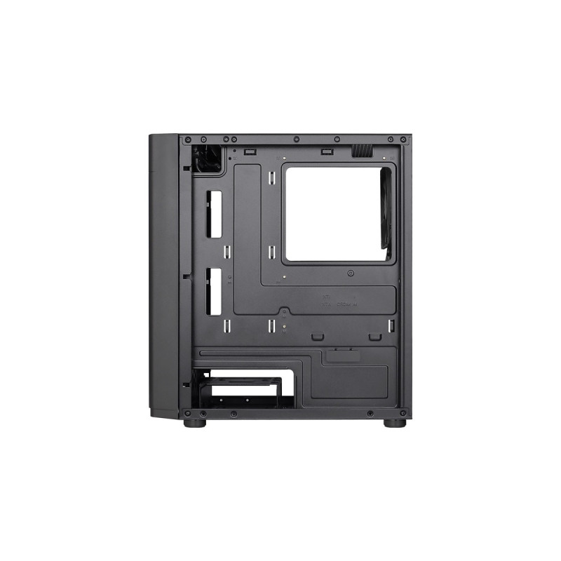 Aerocool Hexform G-BK-v1, Tower-Gehäuse(schwarz, Tempered Glass)