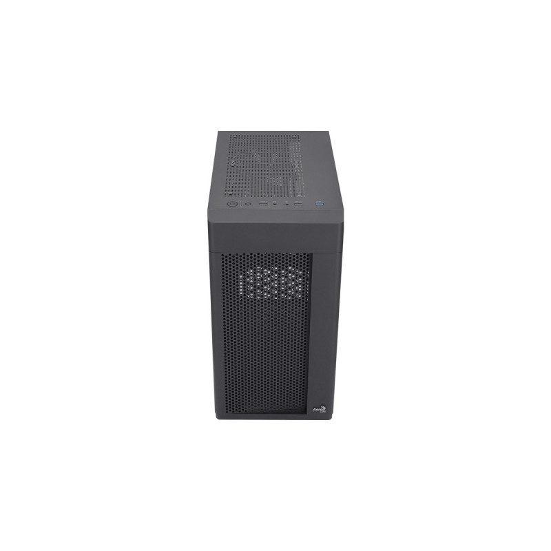 Aerocool Hexform G-BK-v1, Tower-Gehäuse(schwarz, Tempered Glass)