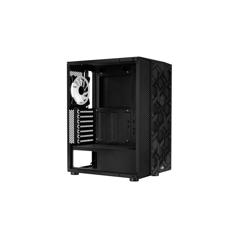 Aerocool Hive ARGB v1, Tower-Gehäuse(schwarz, Tempered Glass)