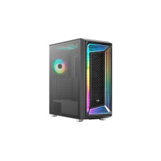 Aerocool Interstellar-G-BK-v1, Tower-Gehäuse(schwarz, Tempered Glass)