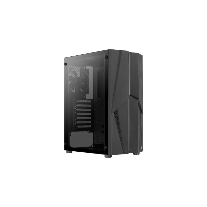 Aerocool Mecha v1, Tower-Gehäuse(schwarz, Tempered Glass)