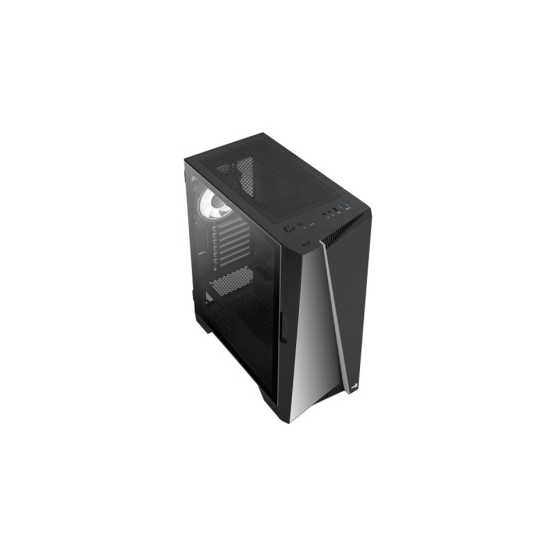Aerocool Mirage-G-BK-v1, Tower-Gehäuse(schwarz, Tempered Glass)