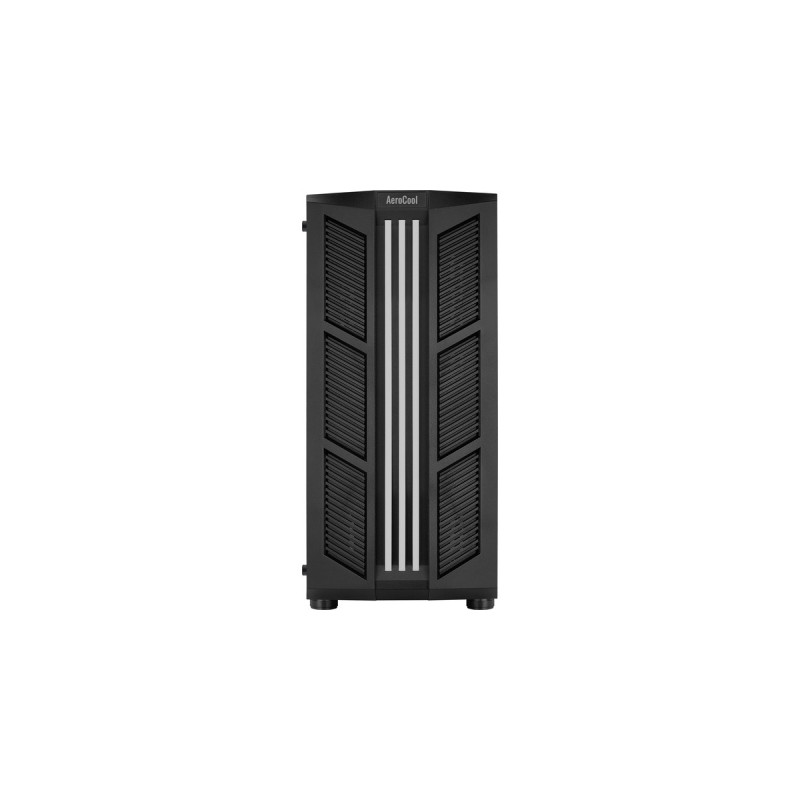Aerocool Prime v1, Tower-Gehäuse(schwarz, Tempered Glass)