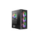 Aerocool Prism ARGB, Tower-Gehäuse(schwarz, Tempered Glass)