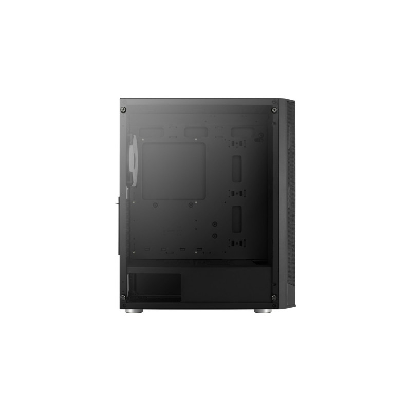 Aerocool Prism ARGB, Tower-Gehäuse(schwarz, Tempered Glass)