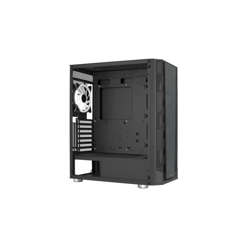 Aerocool Prism ARGB, Tower-Gehäuse(schwarz, Tempered Glass)