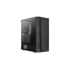 Aerocool Prism v1, Tower-Gehäuse(schwarz, Tempered Glass)