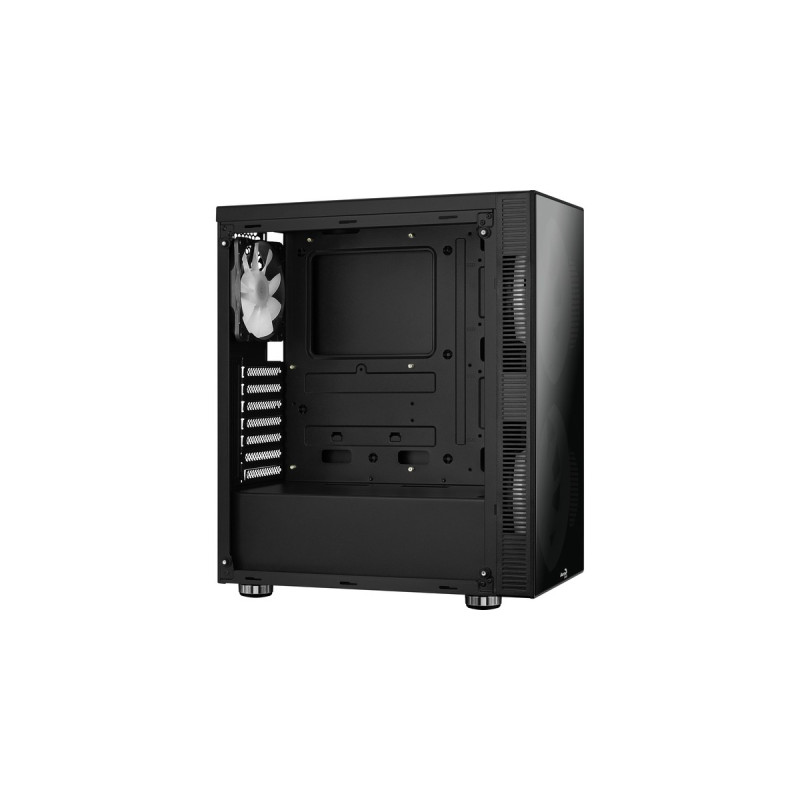Aerocool Python, Tower-Gehäuse(schwarz, Tempered Glass)