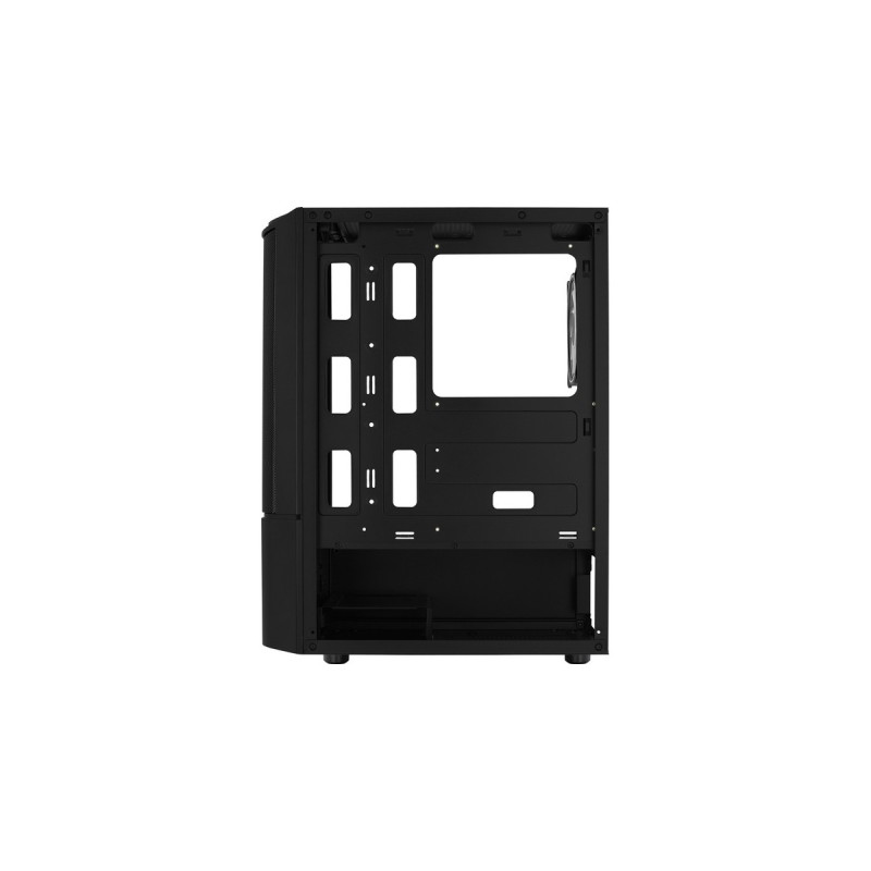 Aerocool Quantum Mesh v2 TG , Tower-Gehäuse(schwarz/grau, Seitenteil aus Tempered Glass)