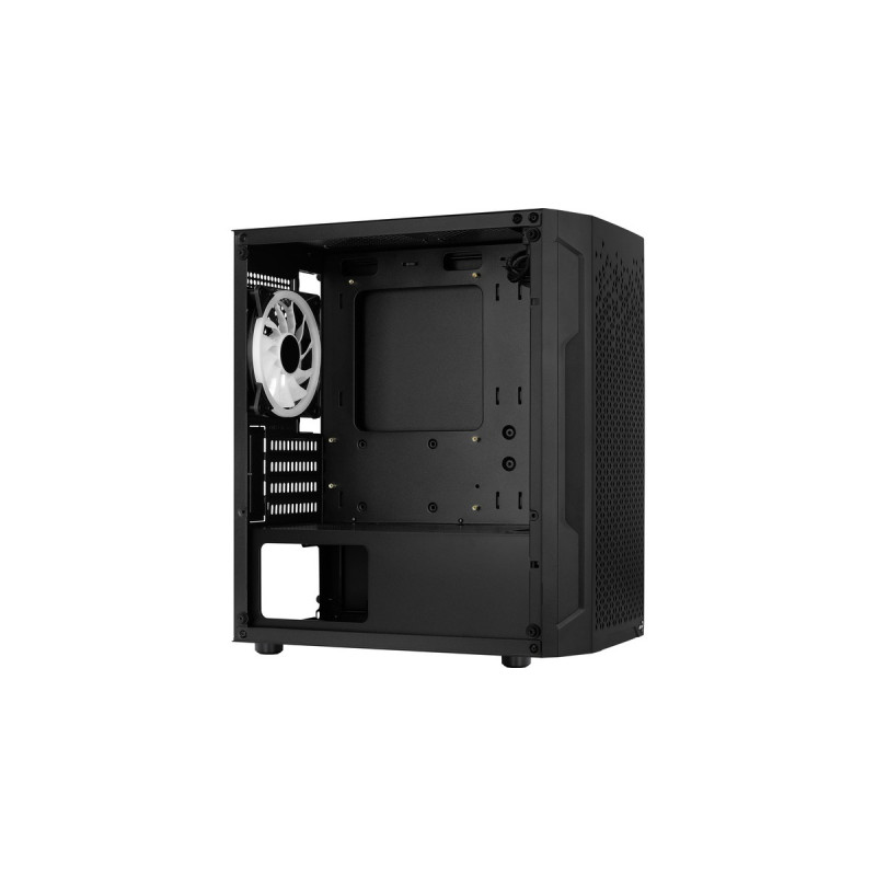 Aerocool Trinity Mini-G-BK-v3, Tower-Gehäuse(schwarz)