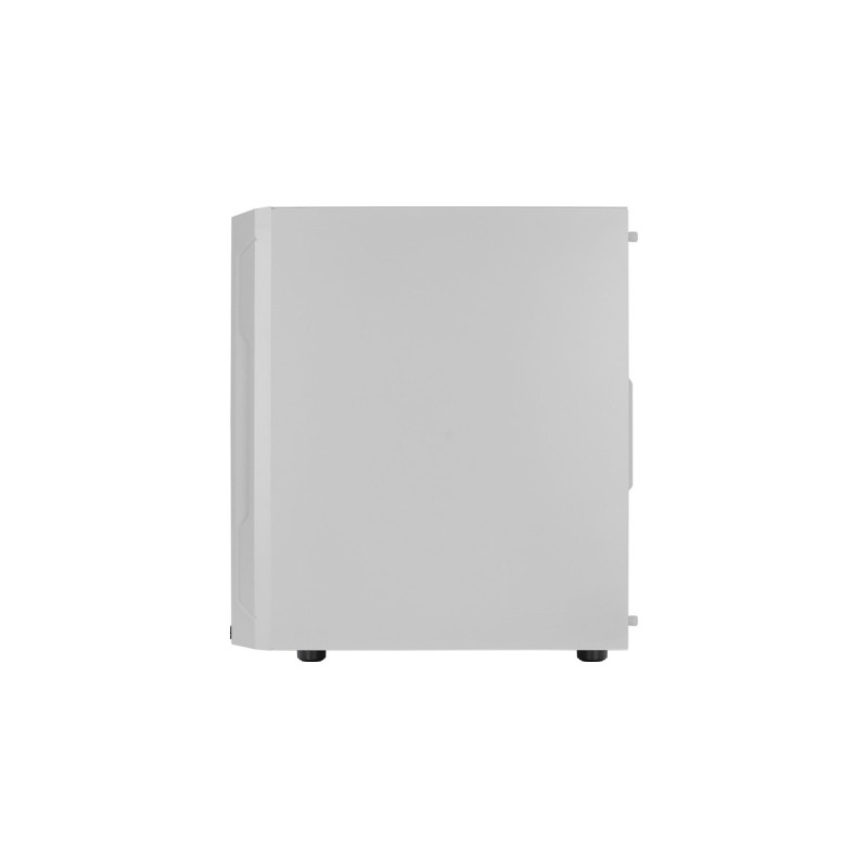 Aerocool Trinity Mini G-WT-v3, Tower-Gehäuse(weiß, Tempered Glass)