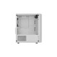 Aerocool Trinity Mini G-WT-v3, Tower-Gehäuse(weiß, Tempered Glass)