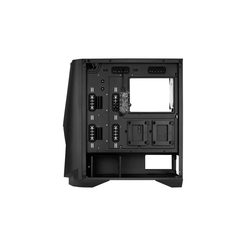 Aerocool Visor, Tower-Gehäuse(schwarz, Tempered Glass)