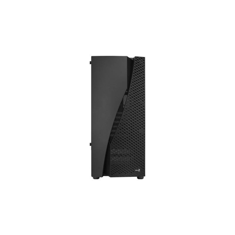 Aerocool Wave-G-BK-v1, Tower-Gehäuse(schwarz, Tempered Glass)